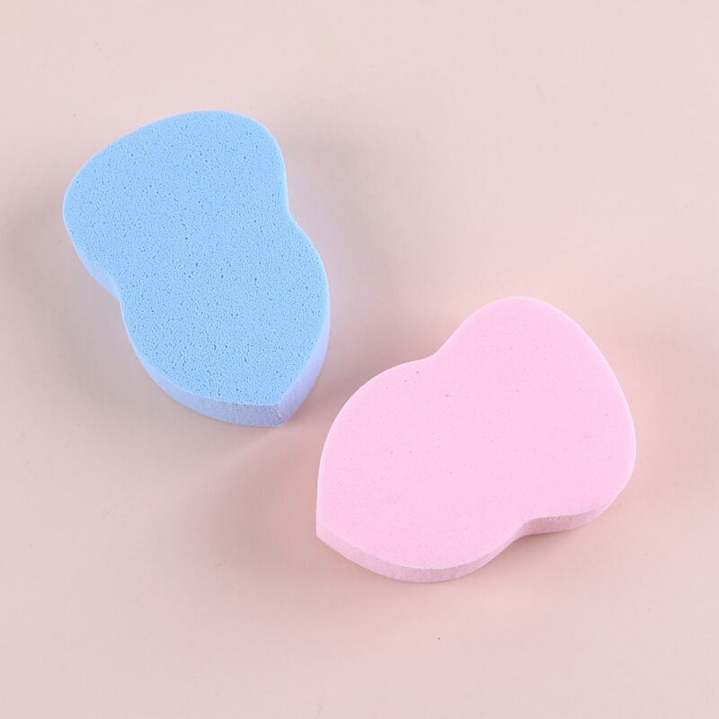 

2pcs Makeup Sponge, Multicolor
