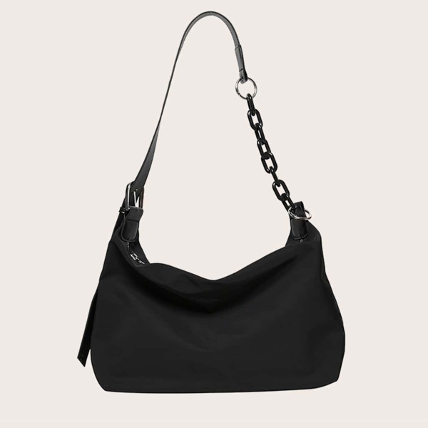 

Large Capacity Crossbody Bag, Black