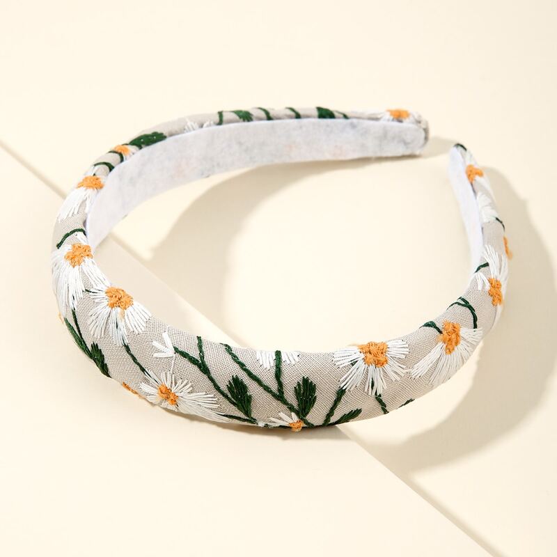 

Floral Embroidery Headband, Multicolor
