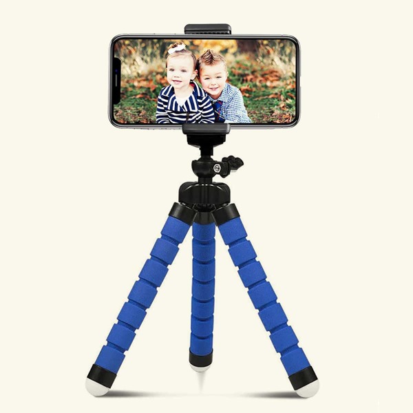 

Tripod Phone Holder, Blue