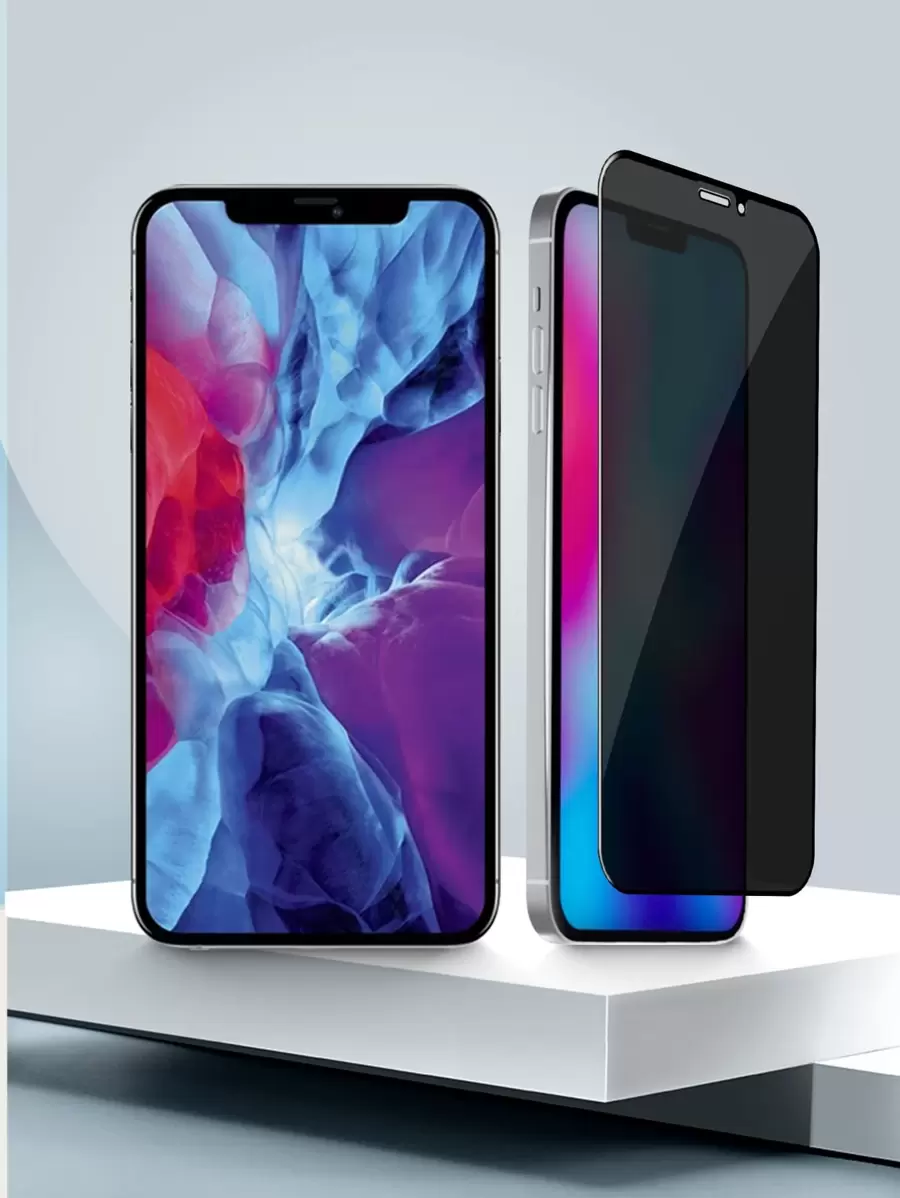 1 miếng dán bảo vệ toàn màn hình bằng kính cường lực riêng tư - Trong sáng - Xem 1