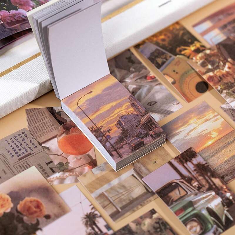 

1pack Scenery Memo Paper, Multicolor