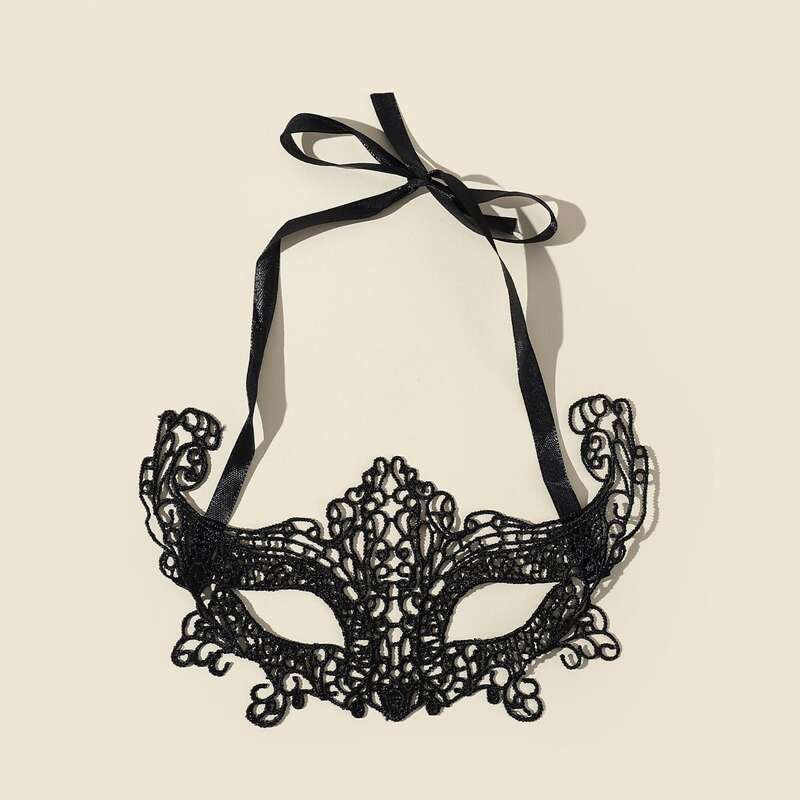

Fox Masquerade Party Eye Cover, Black