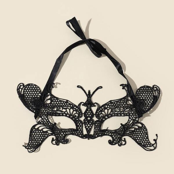 

Butterfly Masquerade Party Eye Cover, Black
