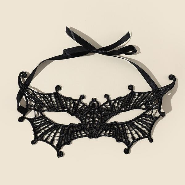 

Spider Masquerade Party Eye Cover, Black