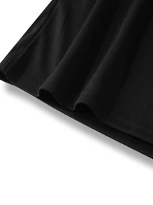 Manfinity Homme 男士 2 件纯色基本款纯色休闲短袖 T 恤，男朋友礼物，工作用