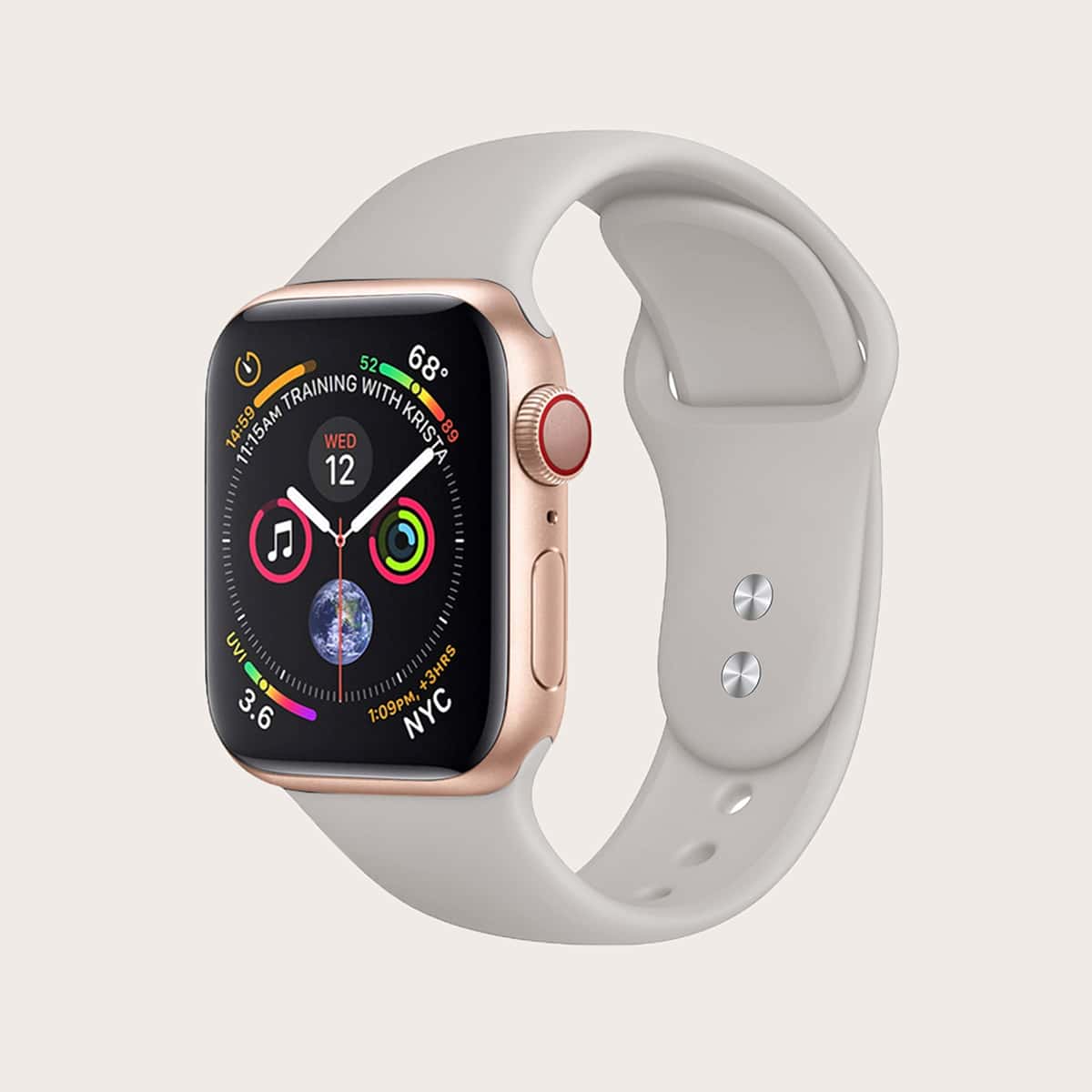 

Solid Apple Watch Band, Light grey