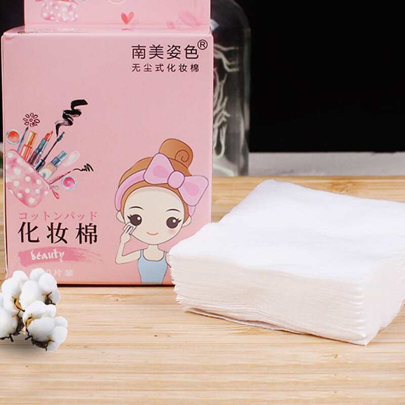 

100pcs Makeup Cotton Pad, White