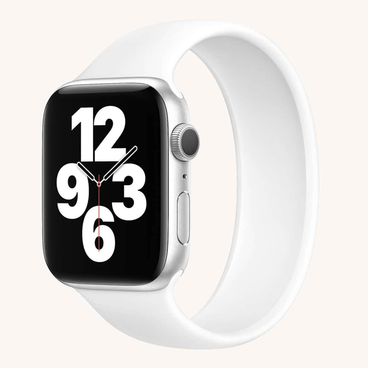 

Solid Apple Watch Band, White
