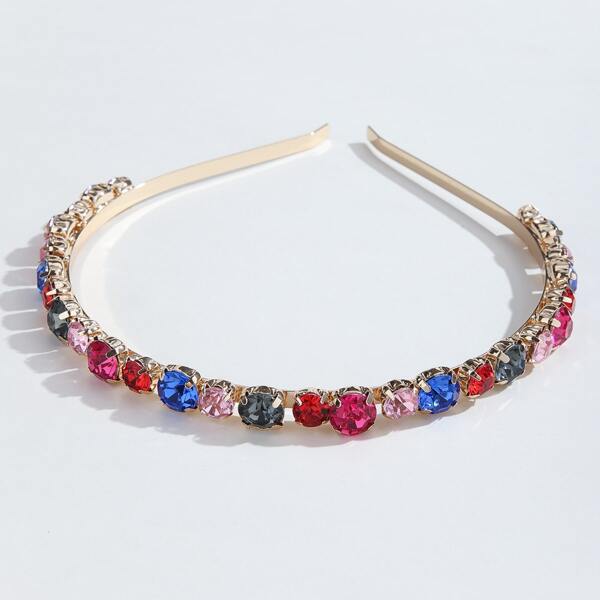 

Rhinestone Decor Headband, Multicolor