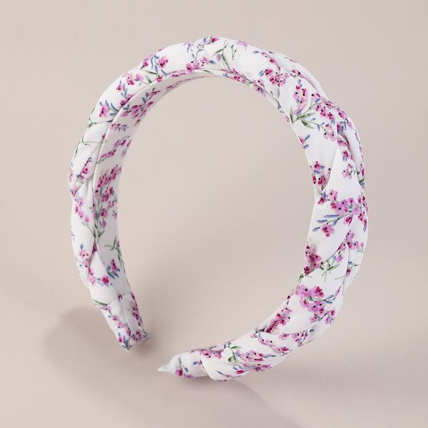 

Flower Print Headband, Multicolor