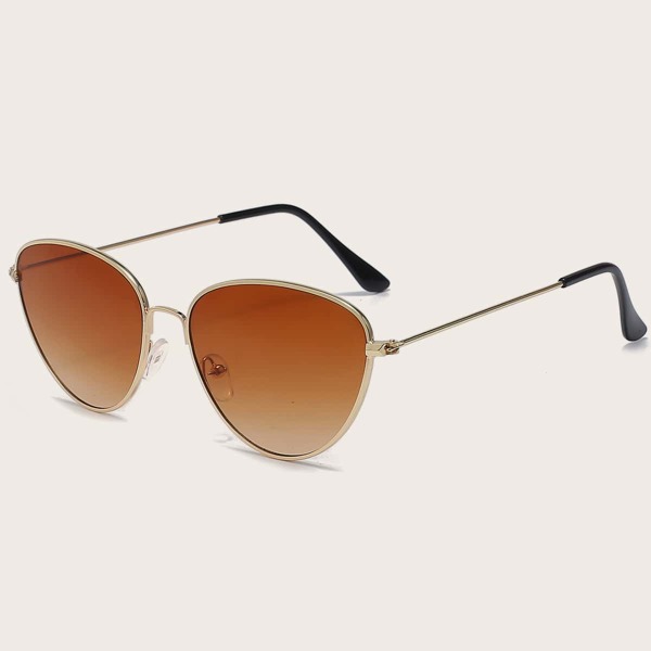 

Cat Eye Metal Frame Sunglasses