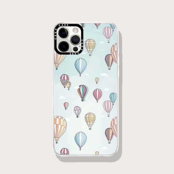 

Hot Air Balloon Phone Case, Blue