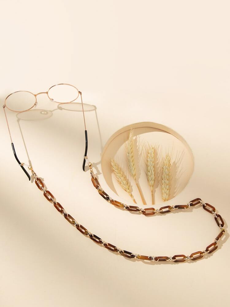 3pcs Fashionable High-End Acrylic Eyeglass Chains