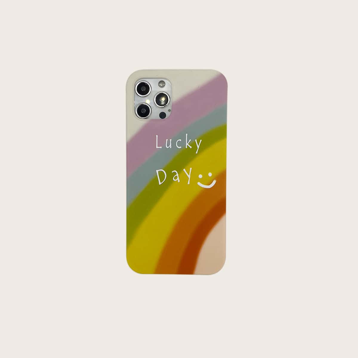 

Rainbow Print Phone Case, Multicolor