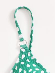 達爾馬提亞連環比基尼套裝 - 綠色 - 查看 3