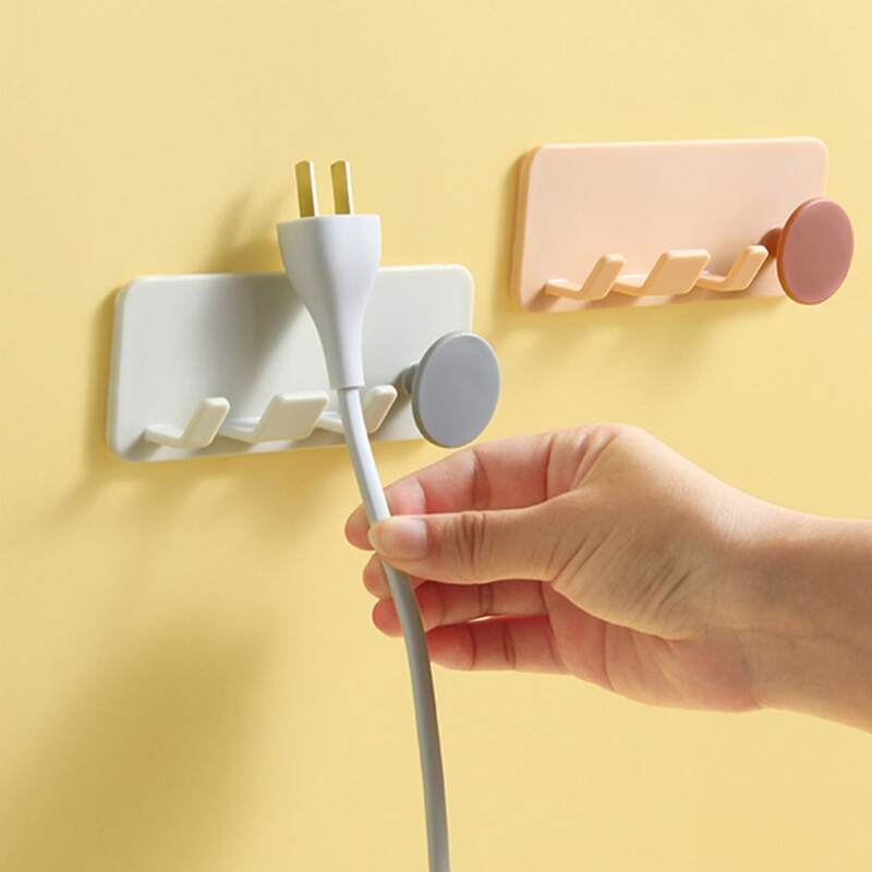 

2pcs Random Plug Wall Hook, Multicolor