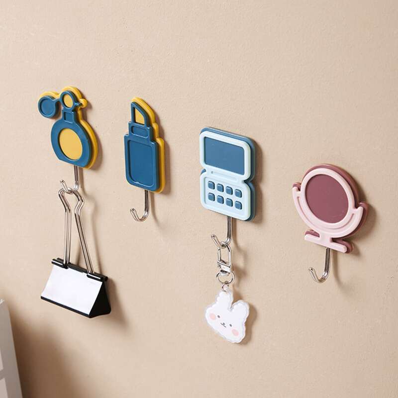 

5pcs Random Cartoon Wall Hook, Multicolor