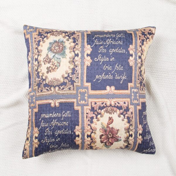 

Flower Print Cushion Cover Without Filler, Multicolor