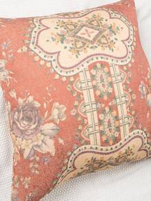 Vỏ đệm in hoa không có chất làm đầy - Nhiều màu - Xem 3