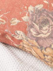 Vỏ đệm in hoa không có chất làm đầy - Nhiều màu - Xem 6