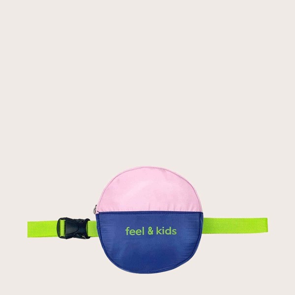 

Kids Color Block Fanny Pack, Multicolor