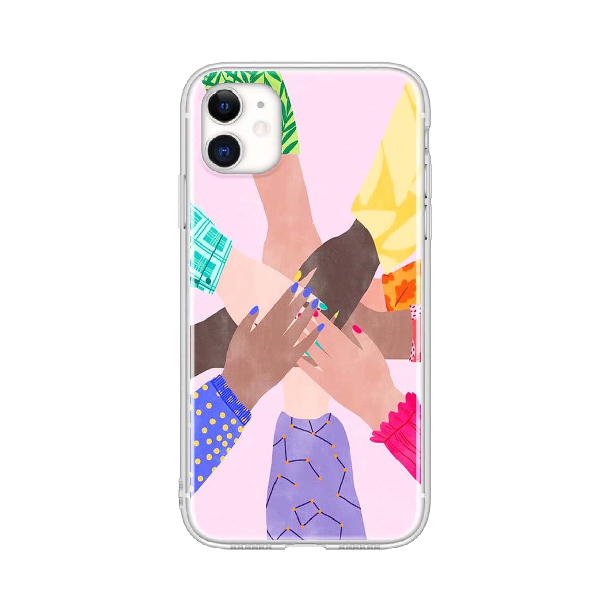

Hand Print Phone Case, Multicolor