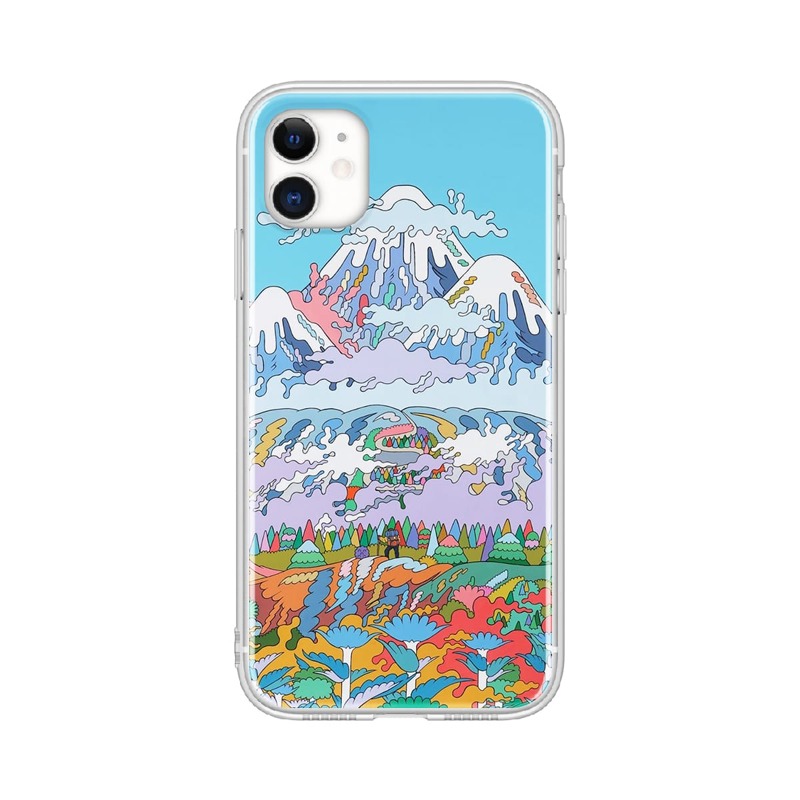 

Cartoon Print Phone Case, Multicolor