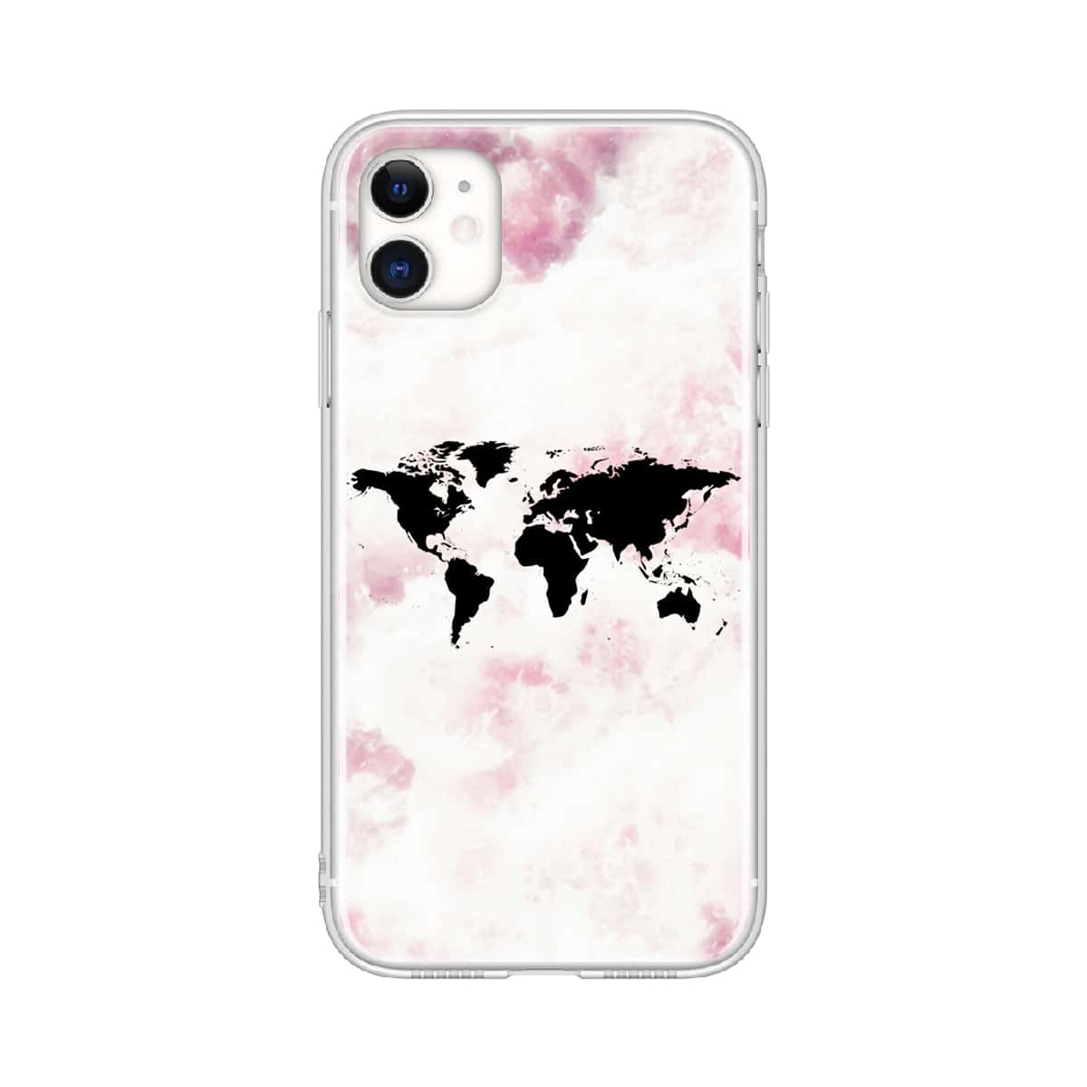 

Map Print Phone Case, Multicolor