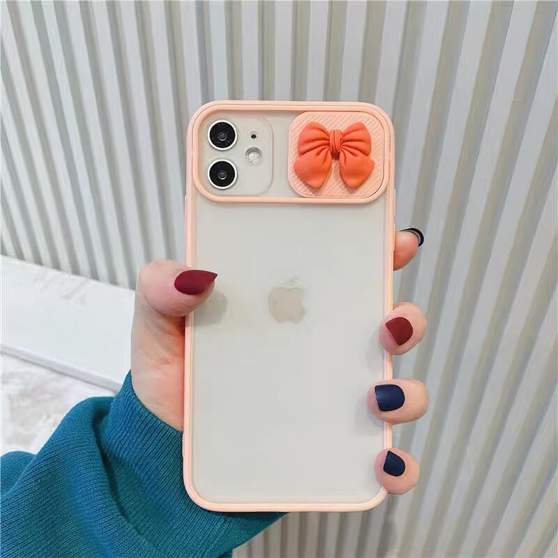 

Bow Decor Phone Case, Multicolor