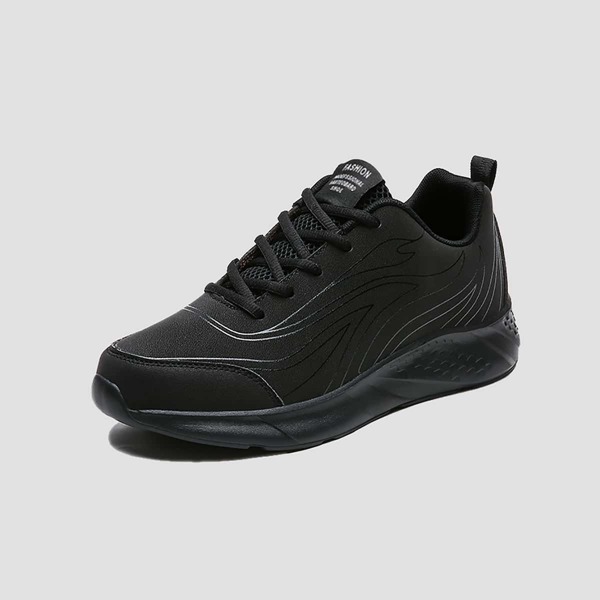 

Men Lace Up Front Sneakers, Black