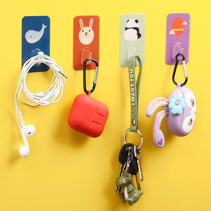 

5pcs Random Cartoon Wall Hook, Multicolor