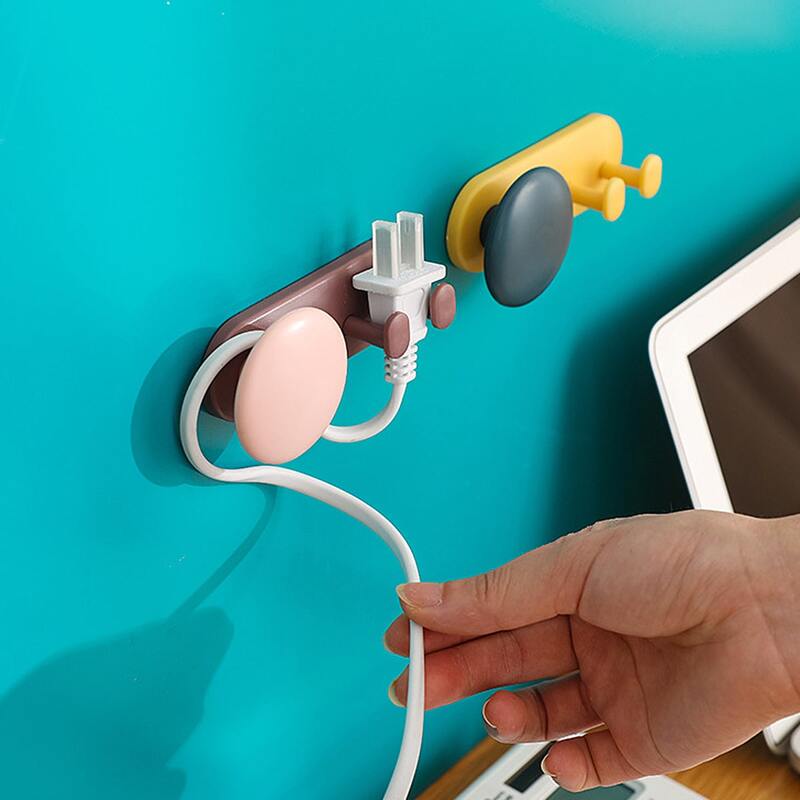 

1pc Plug Wall Hook, Multicolor
