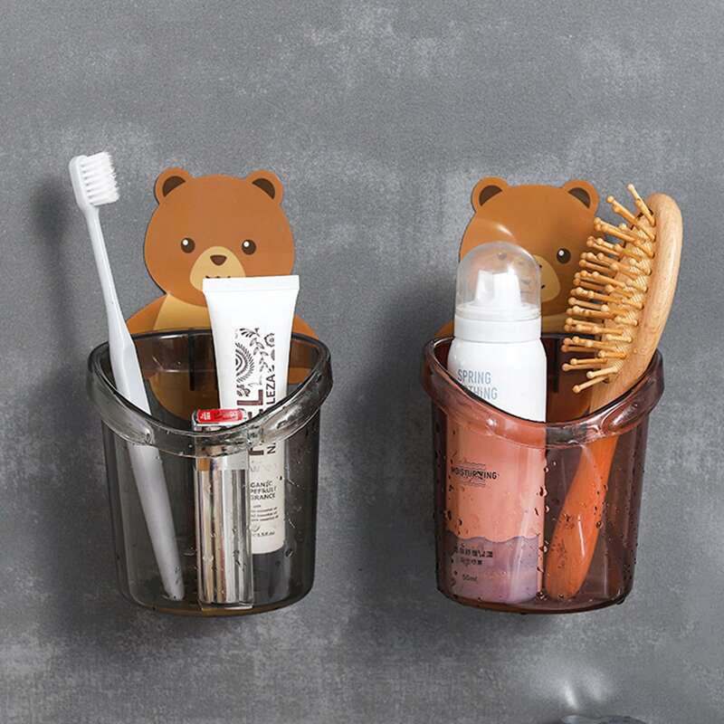 

1pc Random Cartoon Bear Storage Rack, Multicolor