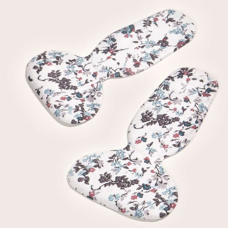 

1pair Ditsy Floral Heel Protectors, Multicolor