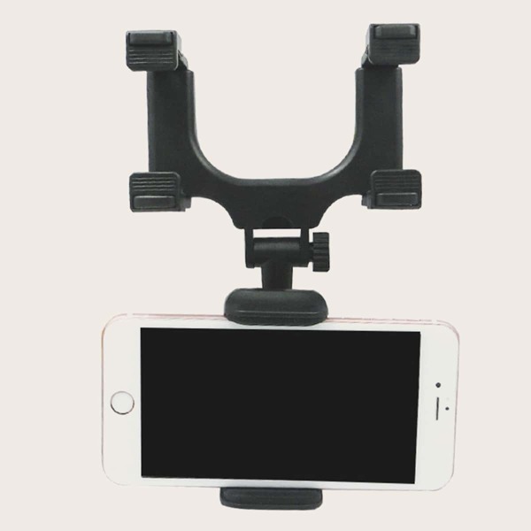 

Rearview Mirror Mobile Phone Holder, Black