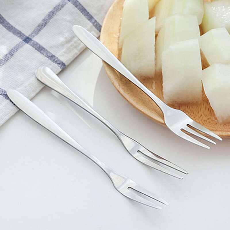 

2pcs Fruit Fork, Silver