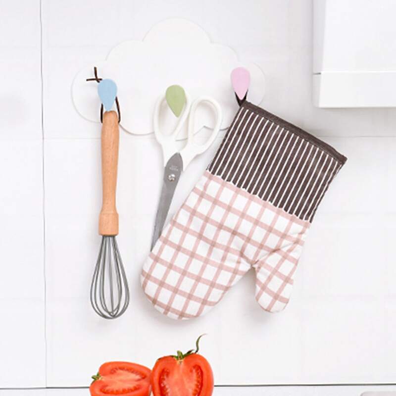 

1pc Cloud Wall Hook, Multicolor