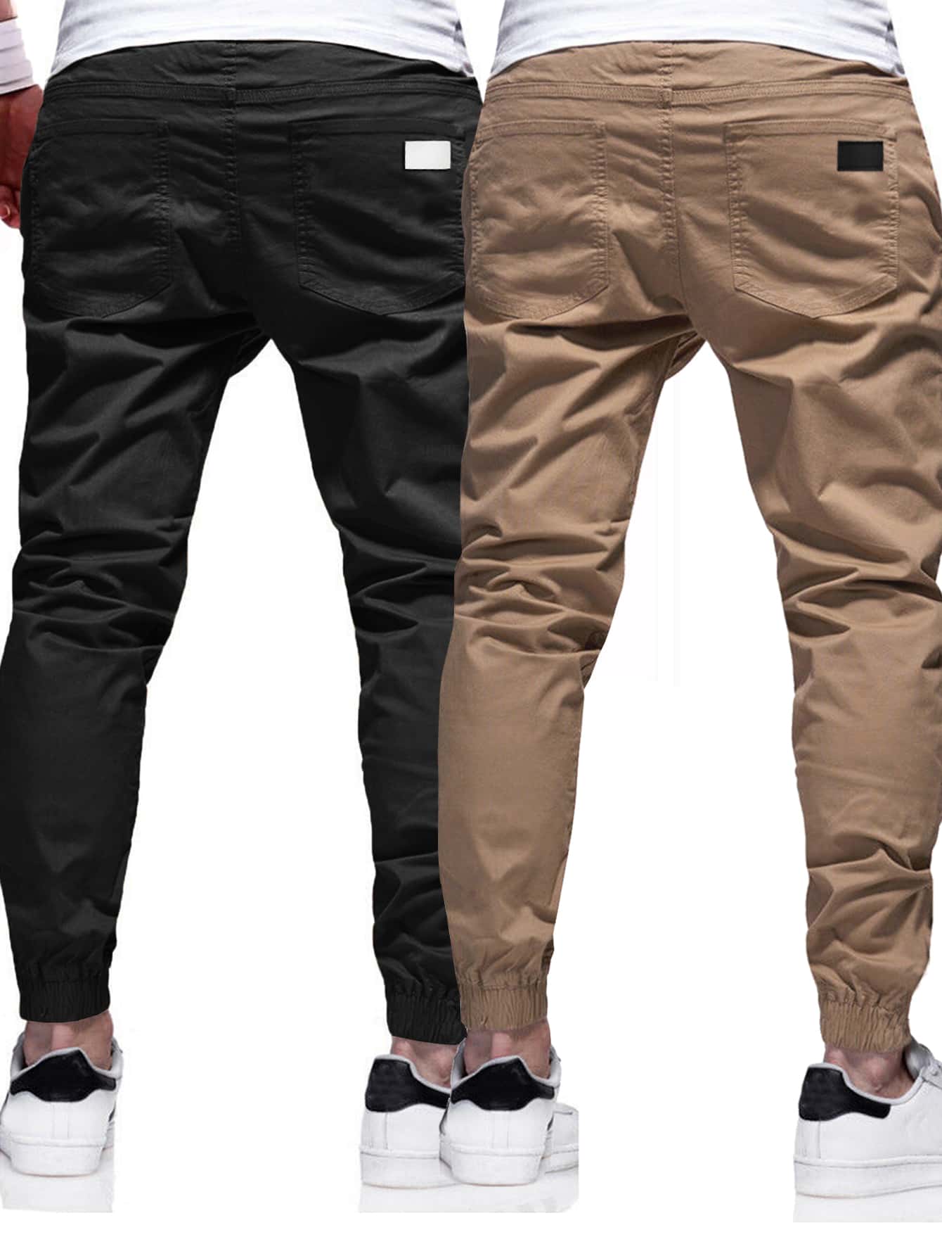 Jean de talla grande para mujer cintura alta hebilla decoración bolsillo  oblicuo trabajo estir Unique Bargains Pantalones Vaqueros | Walmart en línea