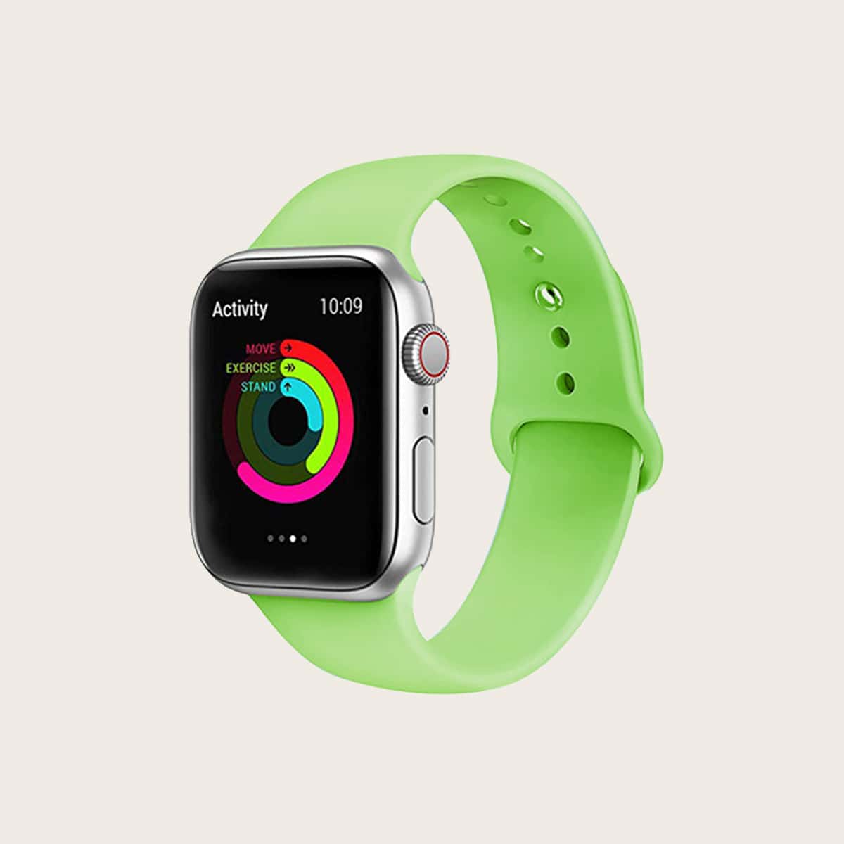 

Solid Watch Band, Green