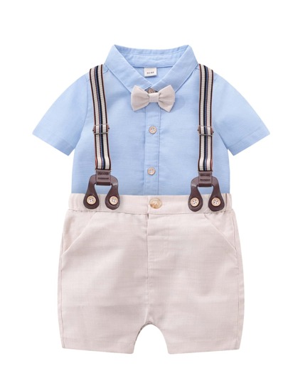 طقم رضّع عقدة الفراشة حاجز اللون طلاب