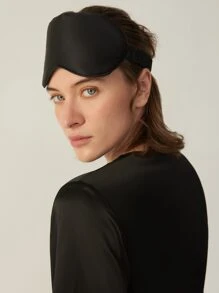 MOTF PREMIUM SILK BELTED GRADE 6A 22MM NIGHT ROBE - Black - View 11