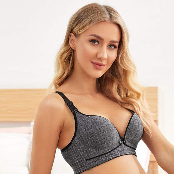 

Maternity Nursing Bra, Grey