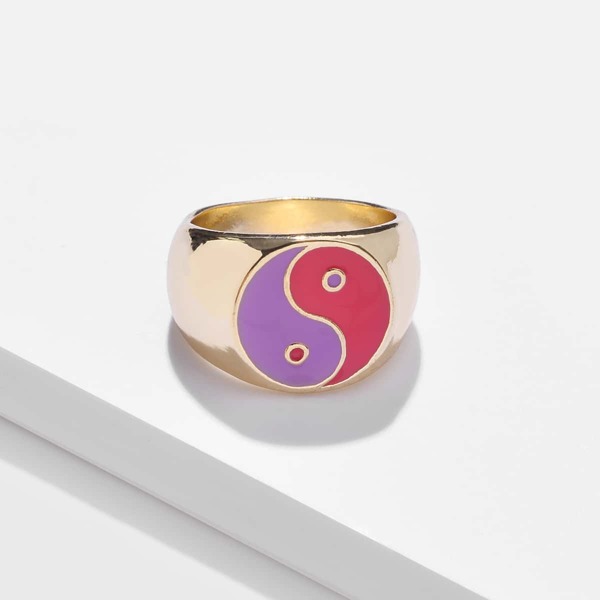 

Yin & Yang Ring, Multicolor