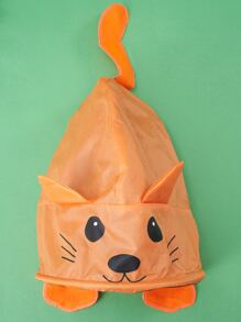 PETSIN Túi ngủ cho thú cưng hình mèo - trái cam - Xem 2