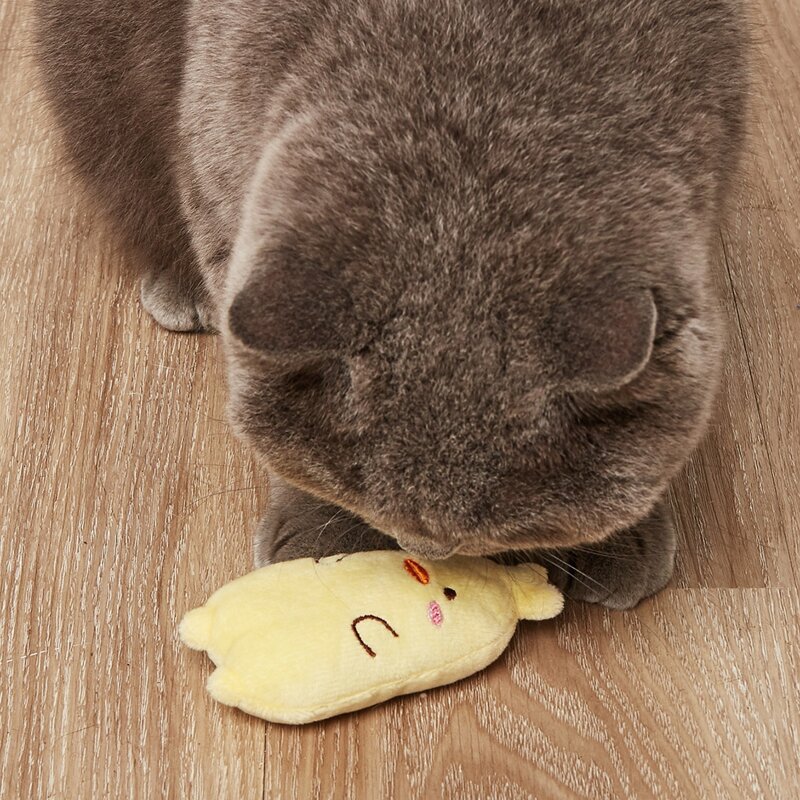 

Cartoon Pet Plush Toy, Yellow