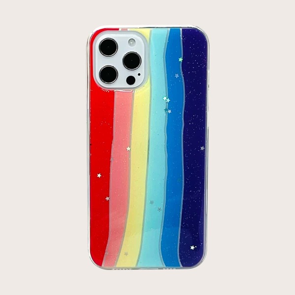 

Color Block Phone Case, Multicolor