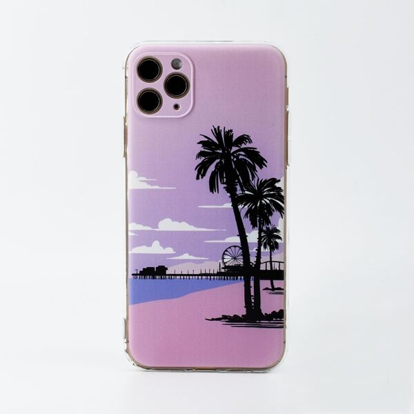 

Coconut Tree Pattern Phone Case, Multicolor