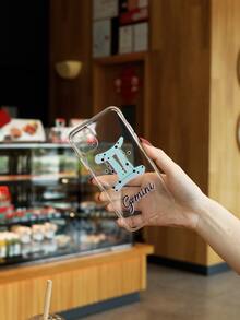 Gemini Clear Phone Case - Clear - View 2