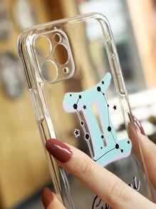 Gemini Clear Phone Case - Clear - View 8